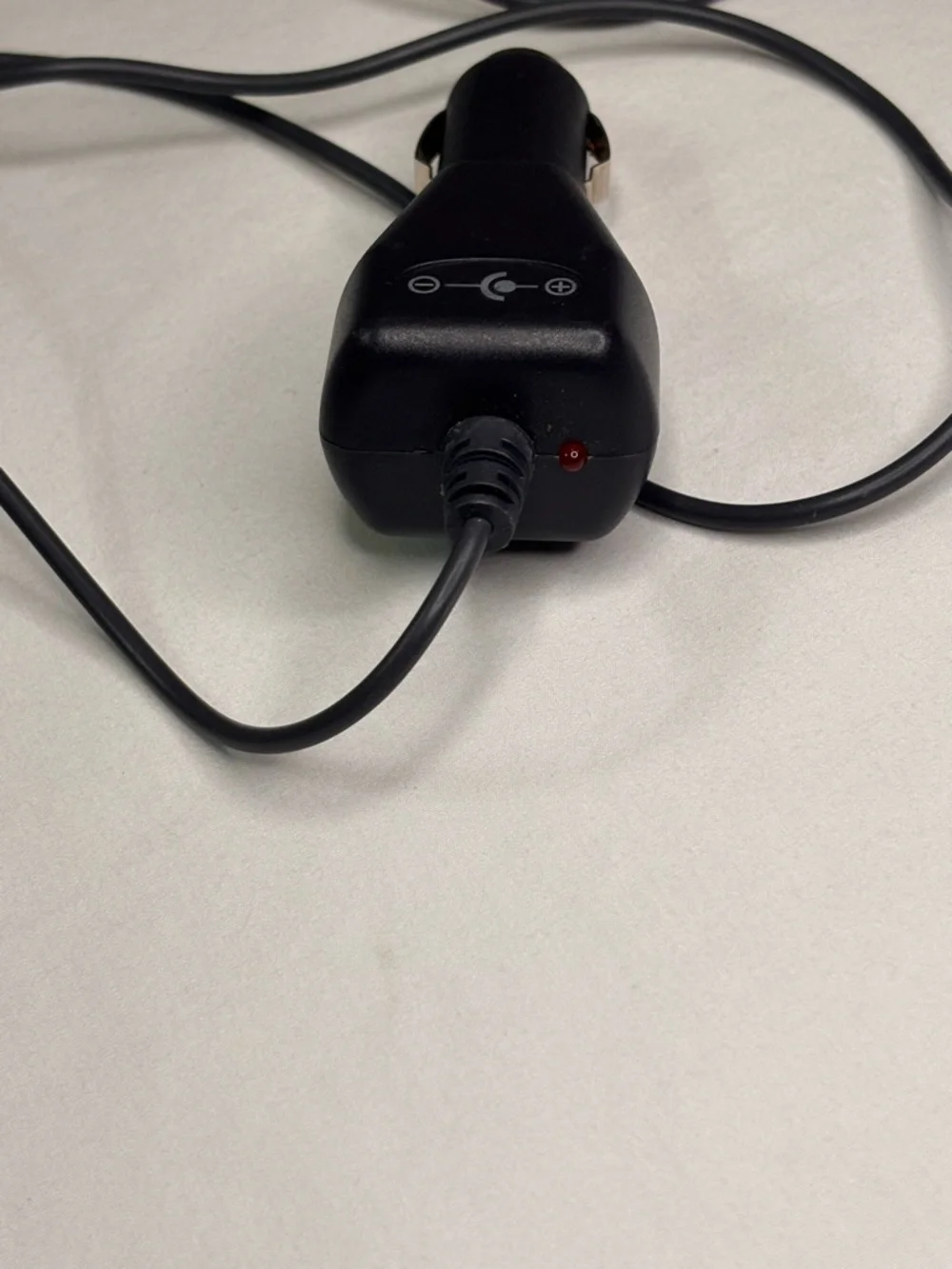 Belkin Black Car Power Adapter with DC Barrel Plug
